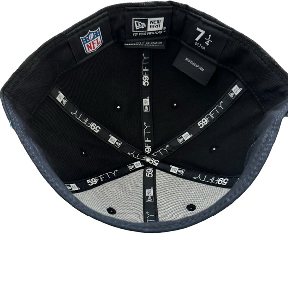 Carolina Panthers NFL COLLECTION 5950 Fitted Hat - Picture 4 of 4